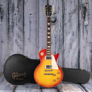 Used Gibson Custom Shop Les Paul R8 '58 Reissue Electric Guitar, 2011, Cherry Sunburst, case