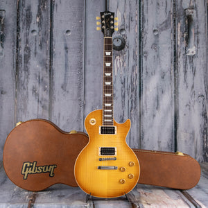 Used Gibson Les Paul Standard '50s Electric Guitar, Faded Satin Honey Sunburst, case