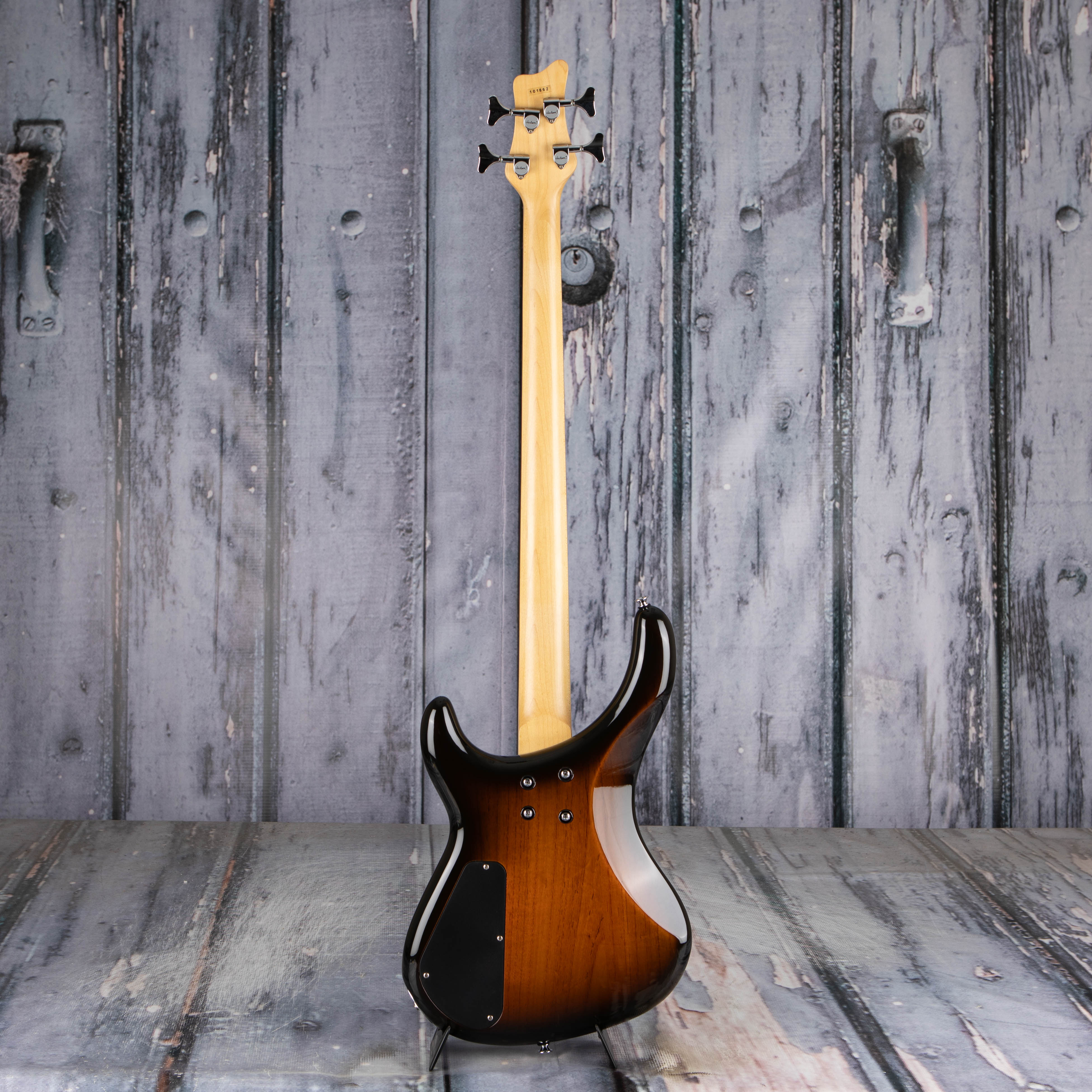 Used Jackson C20 Concert Electric Bass Guitar, 2003, Brown Burst, back