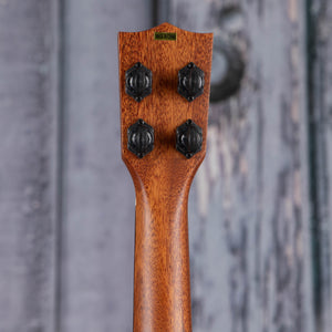 Used Kala Premier Exotic Bocote Concert Ukulele, Natural, back headstock