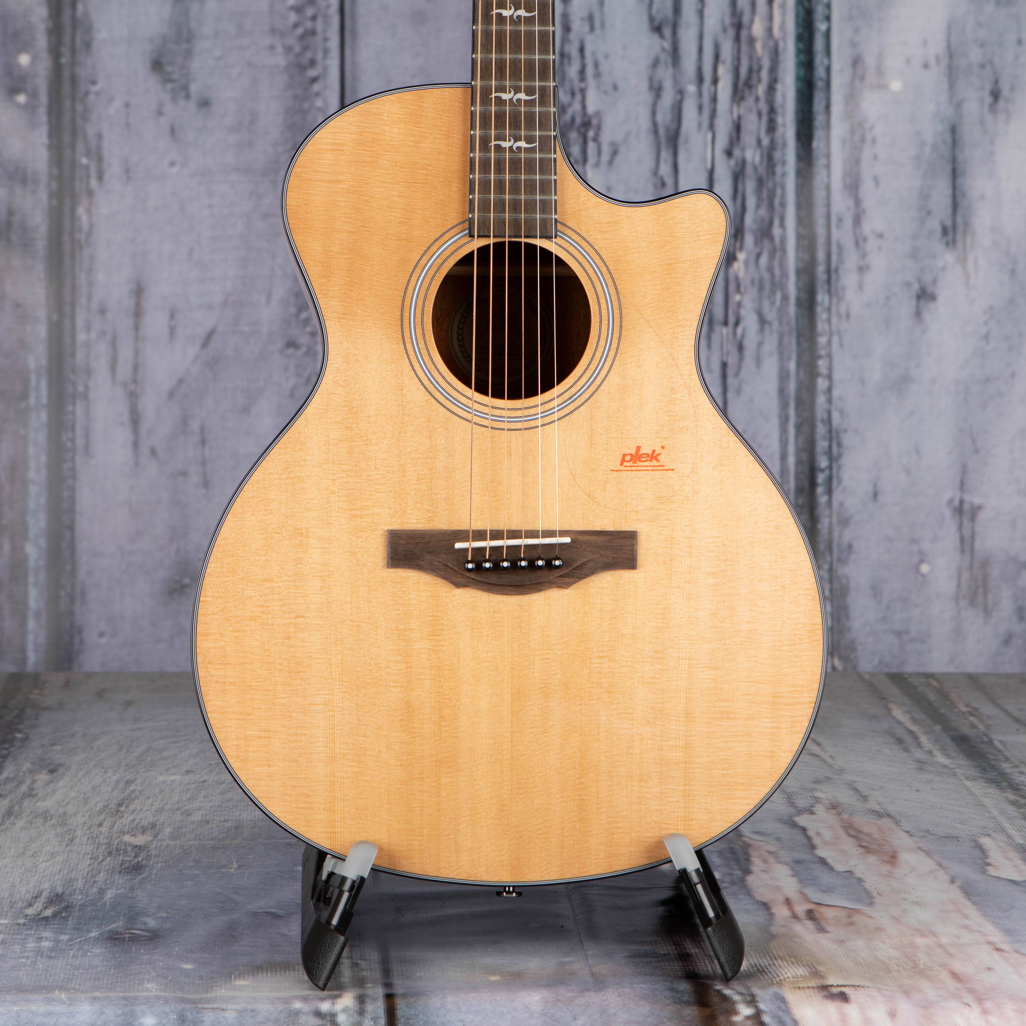 Used Kepma GA2-131 Elite Grand Auditorium Acoustic Guitar, Natural, front closeup