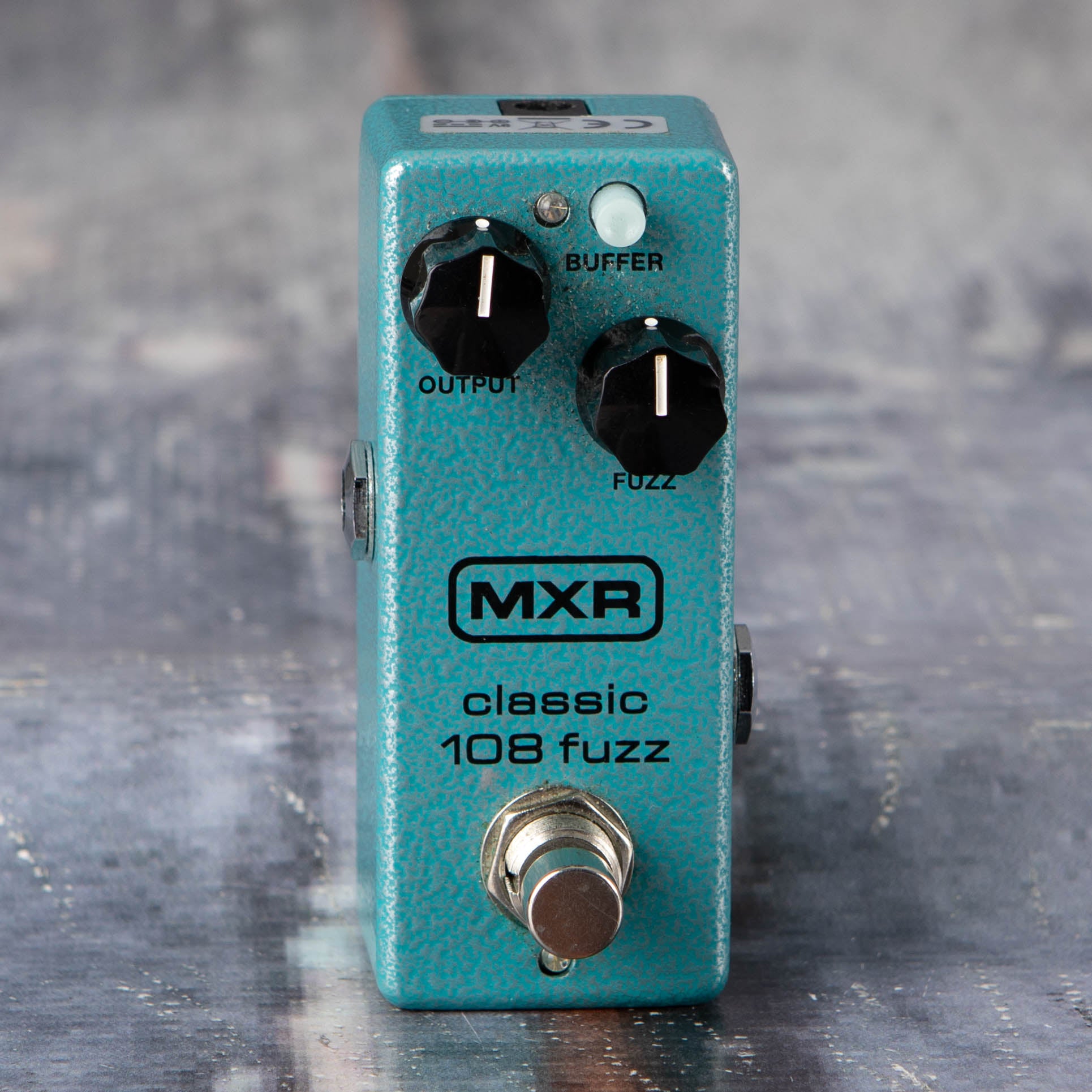 Used MXR Classic 108 Fuzz Mini Effects Pedal, front