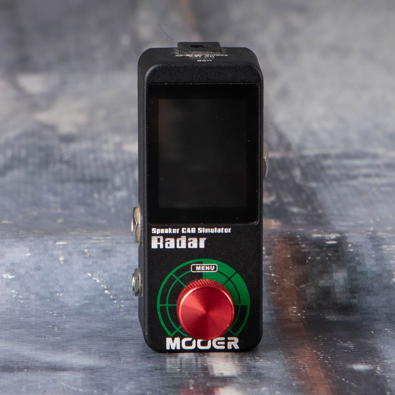 Used Mooer Radar Speaker Cab Simulator Effects Pedal, front