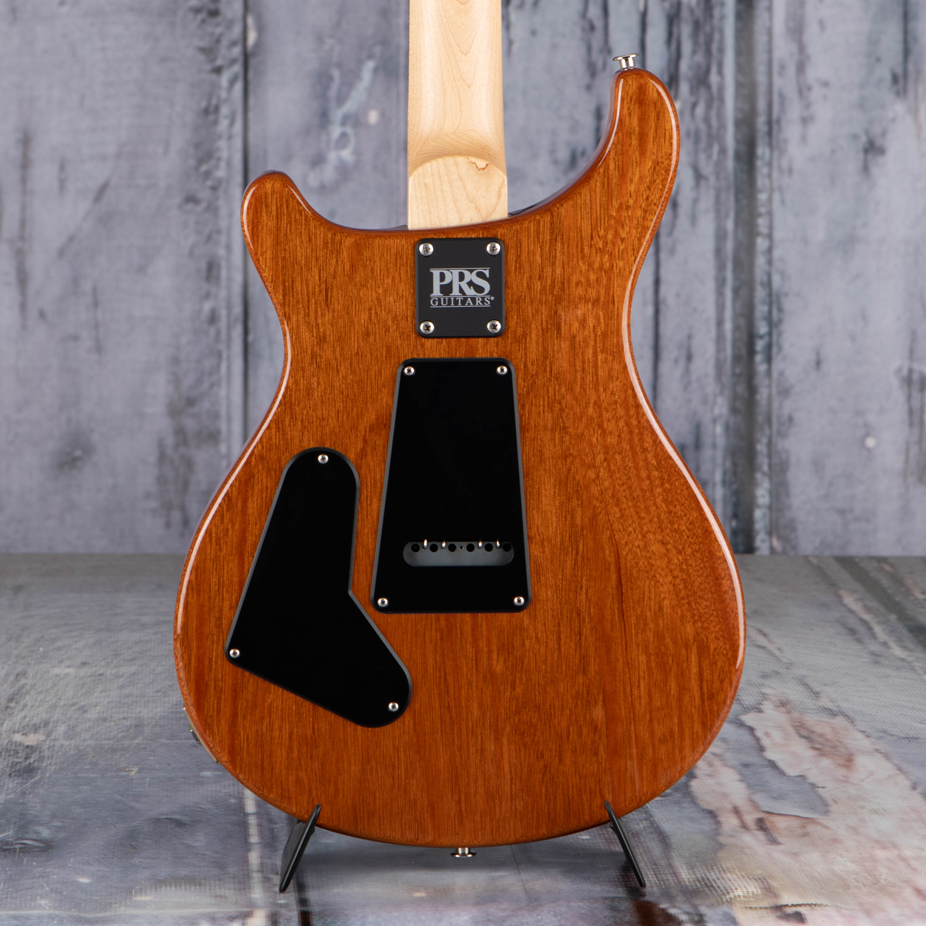 Used Paul Reed Smith CE 24 Semi-Hollowbody Guitar, Eriza Verde, back closeup