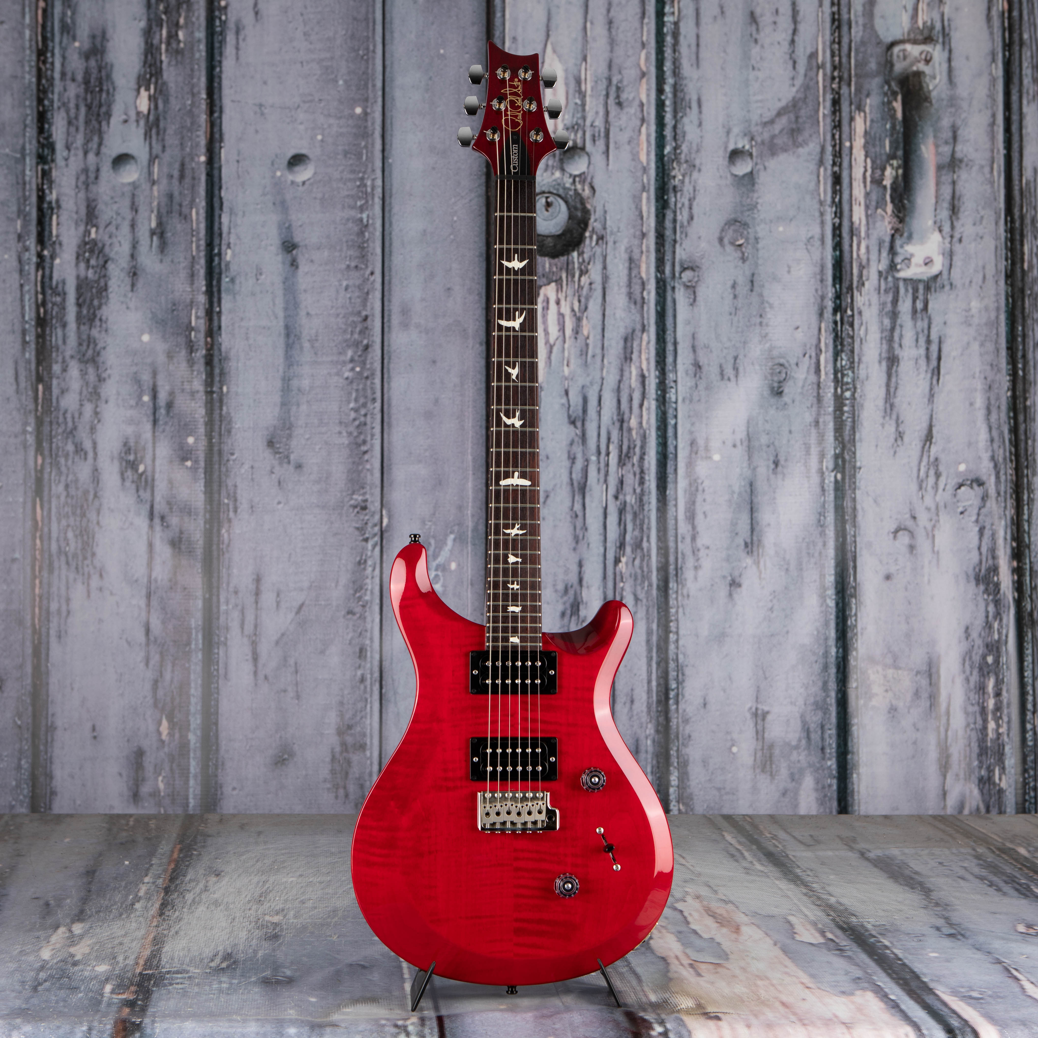 Used Paul Reed Smith S2 Custom 24 Electric Guitar, 2020, Fire Red Burst, front