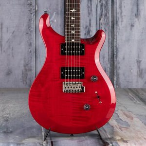 Used Paul Reed Smith S2 Custom 24 Electric Guitar, 2020, Fire Red Burst, front closeup