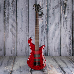 Used Spector Bantam 4 Electric Bass Guitar, 2020, Black Cherry, front