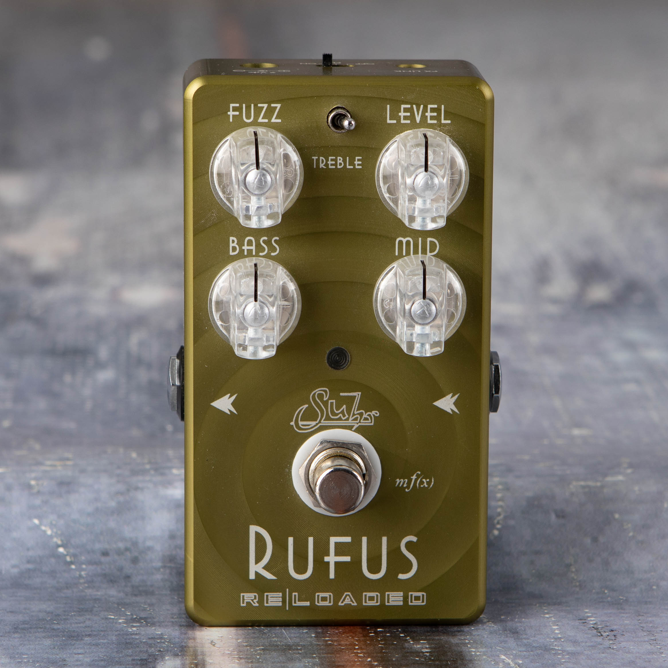 Used Suhr Rufus Fuzz Effects Pedal, front