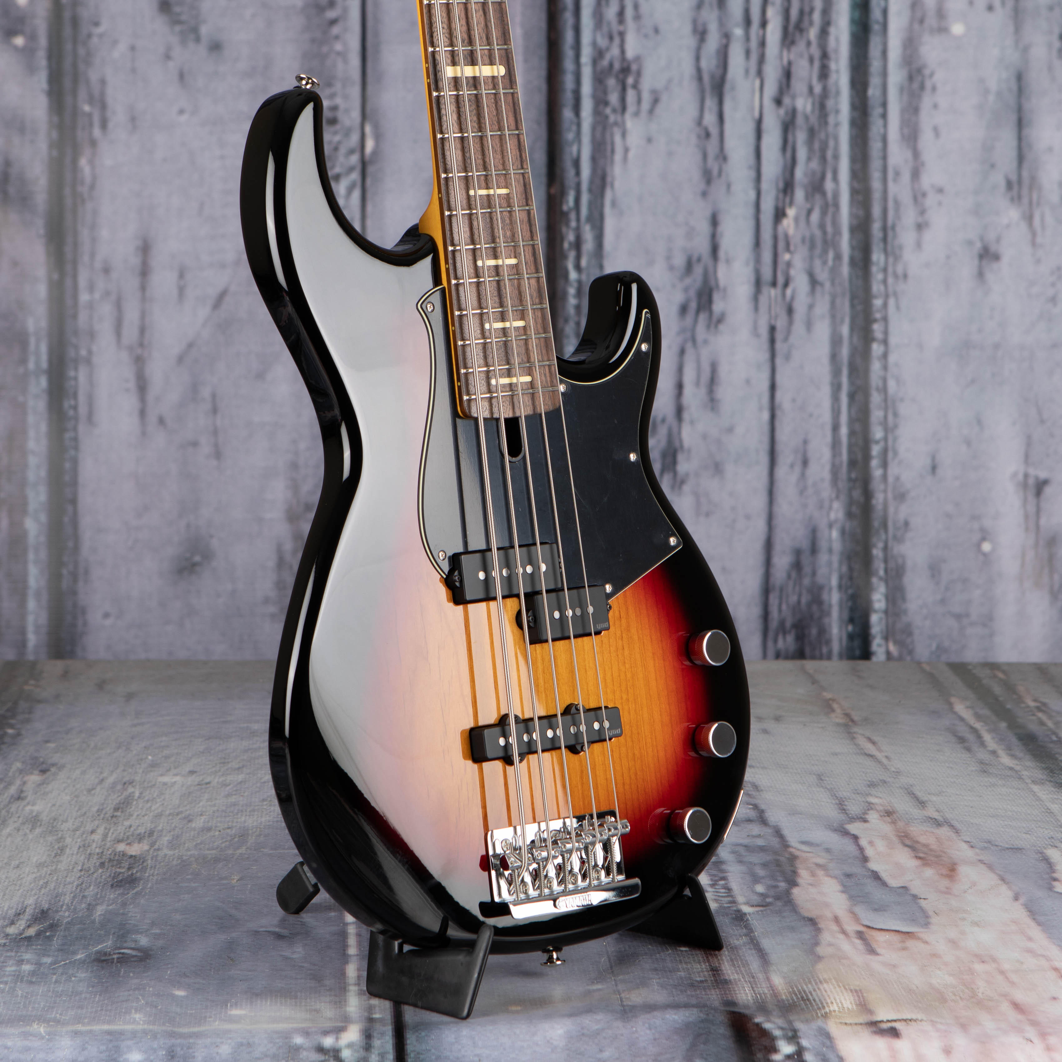 Yamaha Premium BBP35 5-String Bass, Vintage Sunburst