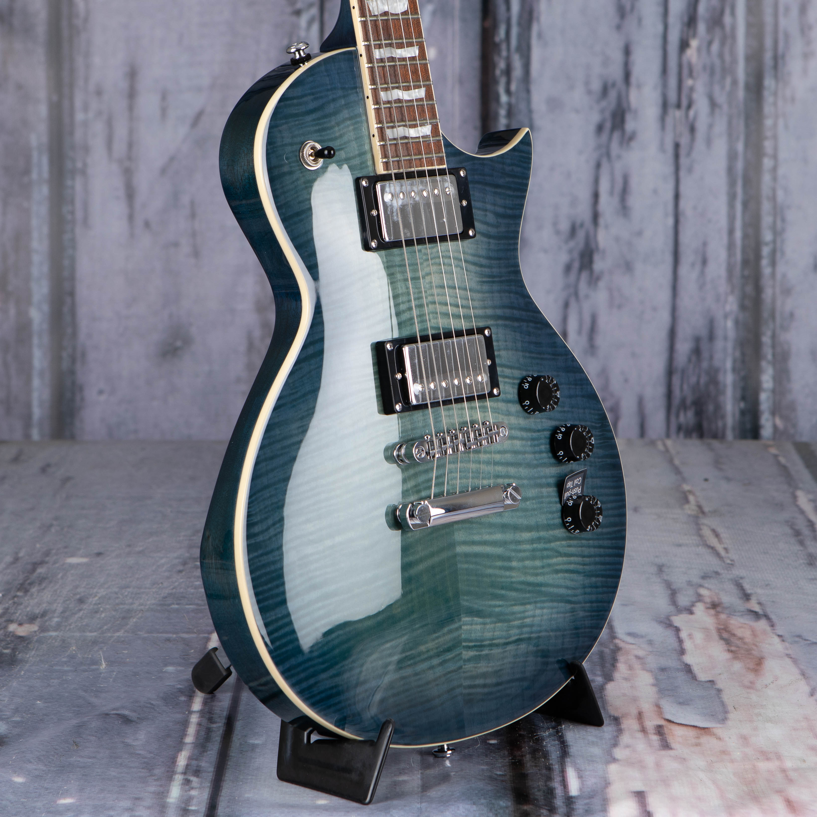 ESP LTD EC-256FM, See Thru Cobalt Blue | For Sale | Replay Guitar ...