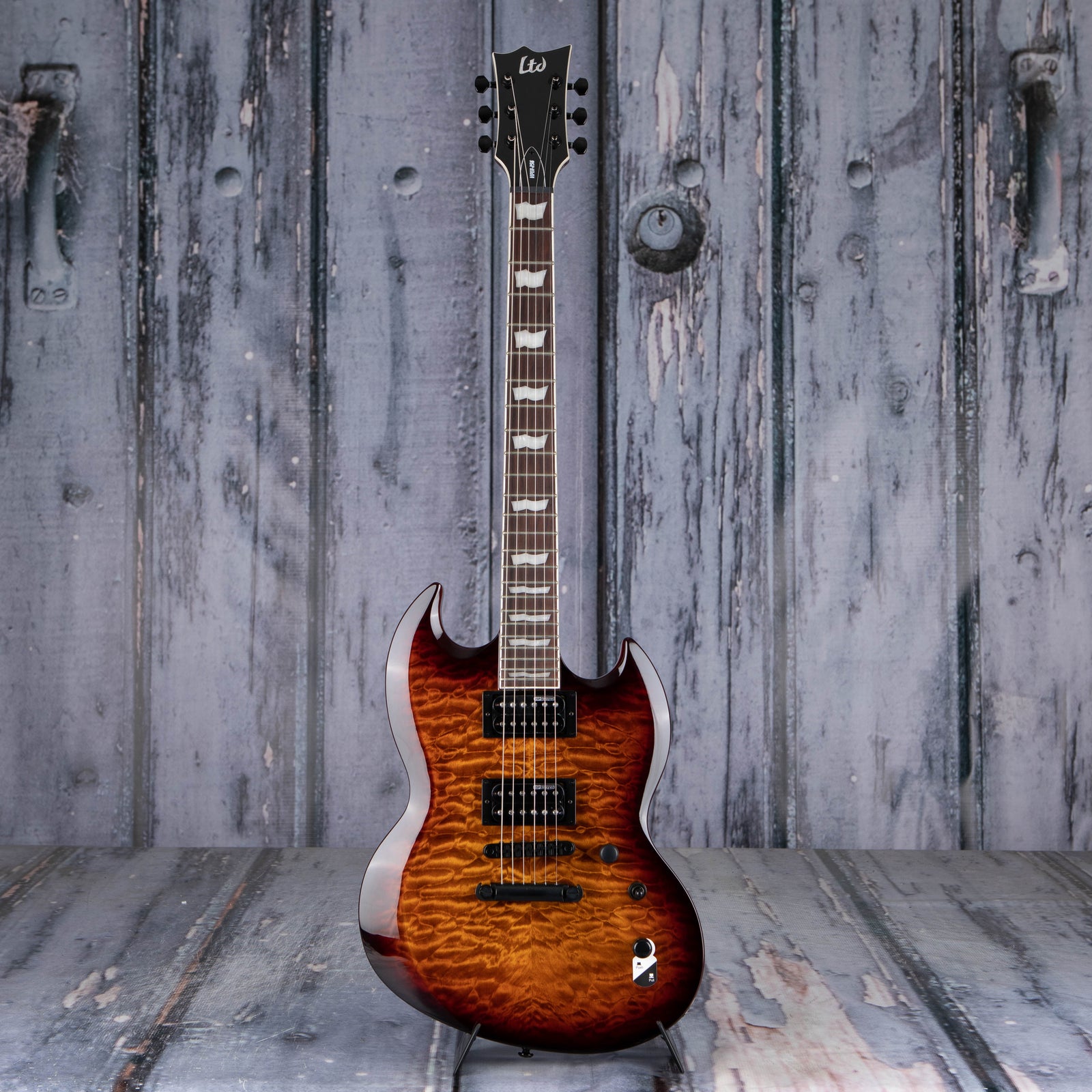 ESP LTD Viper-256, Dark Brown Sunburst | For Sale | Replay Guitar