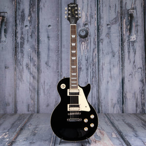 Epiphone Les Paul Classic Electric Guitar, Ebony, front