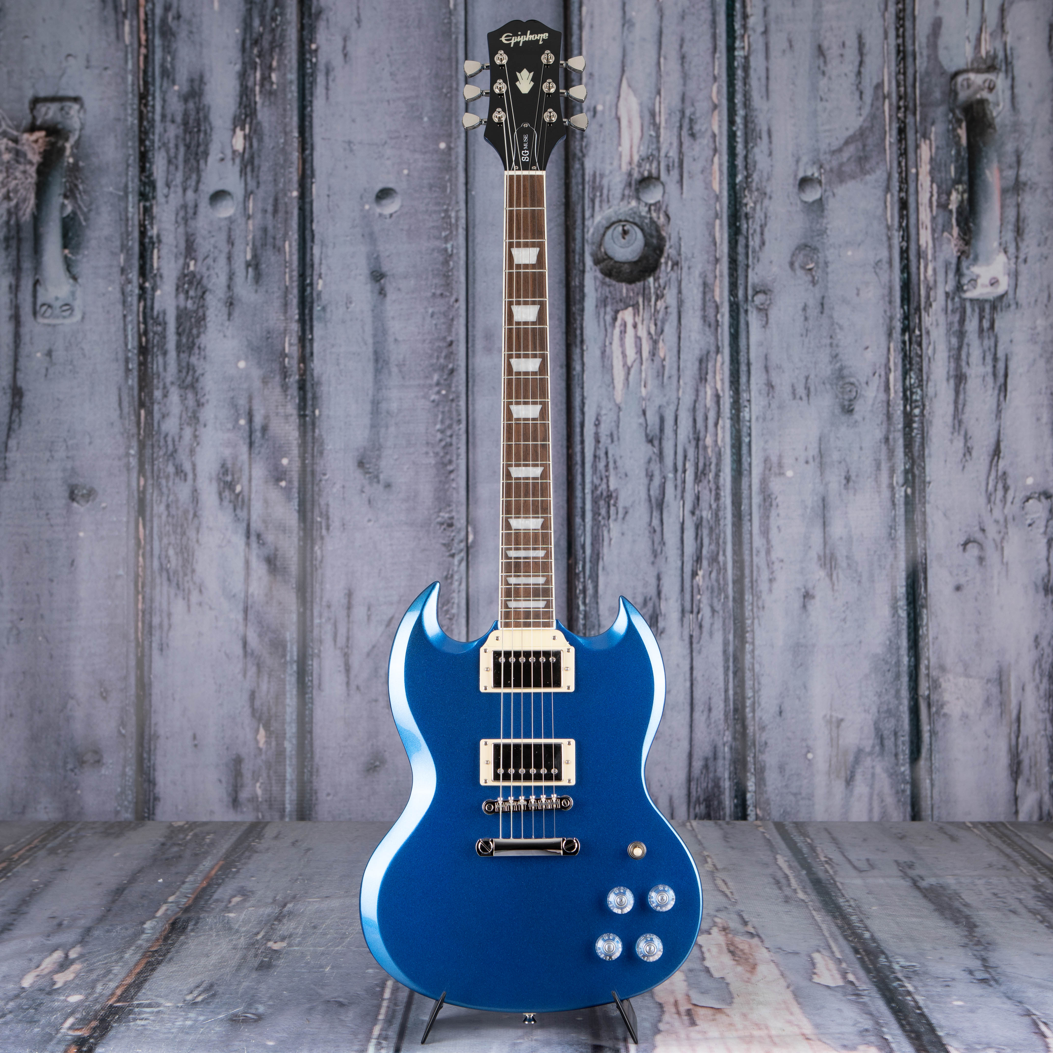 Epiphone SG Muse, Radio Blue Metallic | For Sale | Replay Guitar Exchange