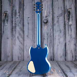 Epiphone SG Muse Electric Guitar, Radio Blue Metallic, back