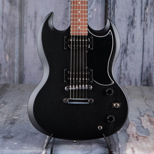 Epiphone SG Special VE Electric Guitar, Ebony, front closeup