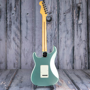 Fender American Professional II Stratocaster Electric Guitar, Mystic Surf Green, back