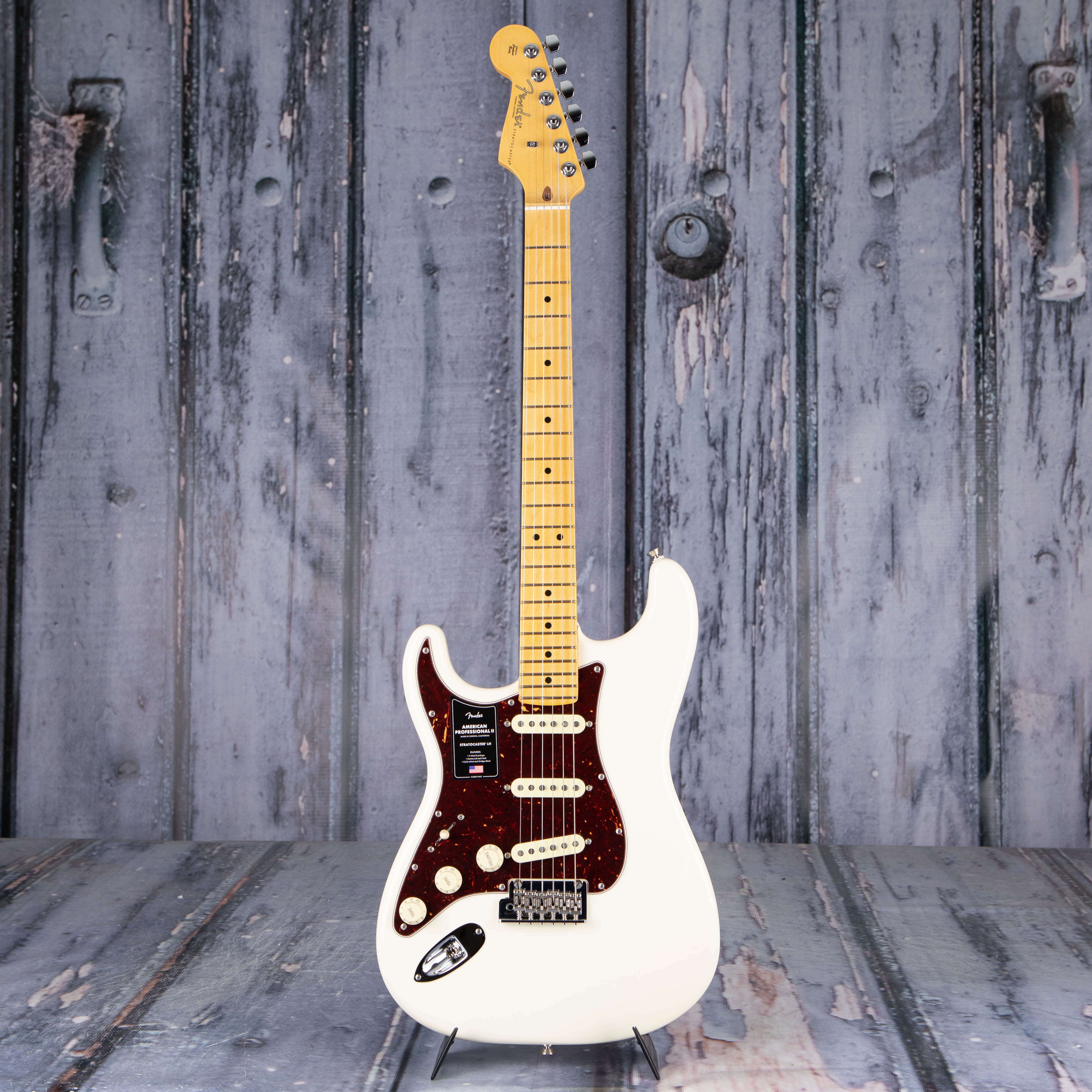 Fender American Professional II Stratocaster Left-Handed, Olympic White  *Demo Model*