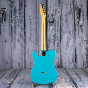 Fender American Professional II Telecaster Electric Guitar, Miami Blue, back