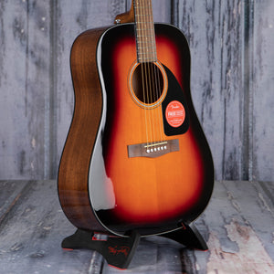 Fender CD-60 Dreadnought V3 Acoustic Guitar, Sunburst, angle