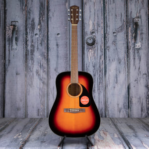 Fender CD-60 Dreadnought V3 Acoustic Guitar, Sunburst, front