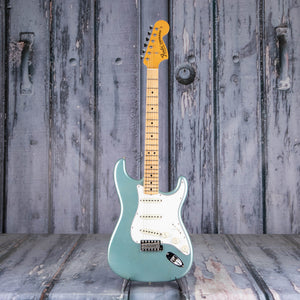 Fender Custom Shop 1969 Stratocaster Journeyman Relic Closet Classic Electric Guitar, Aged Fire Mist Silver, front