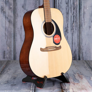 Fender FA-125 Dreadnought Acoustic Guitar, Natural, angle