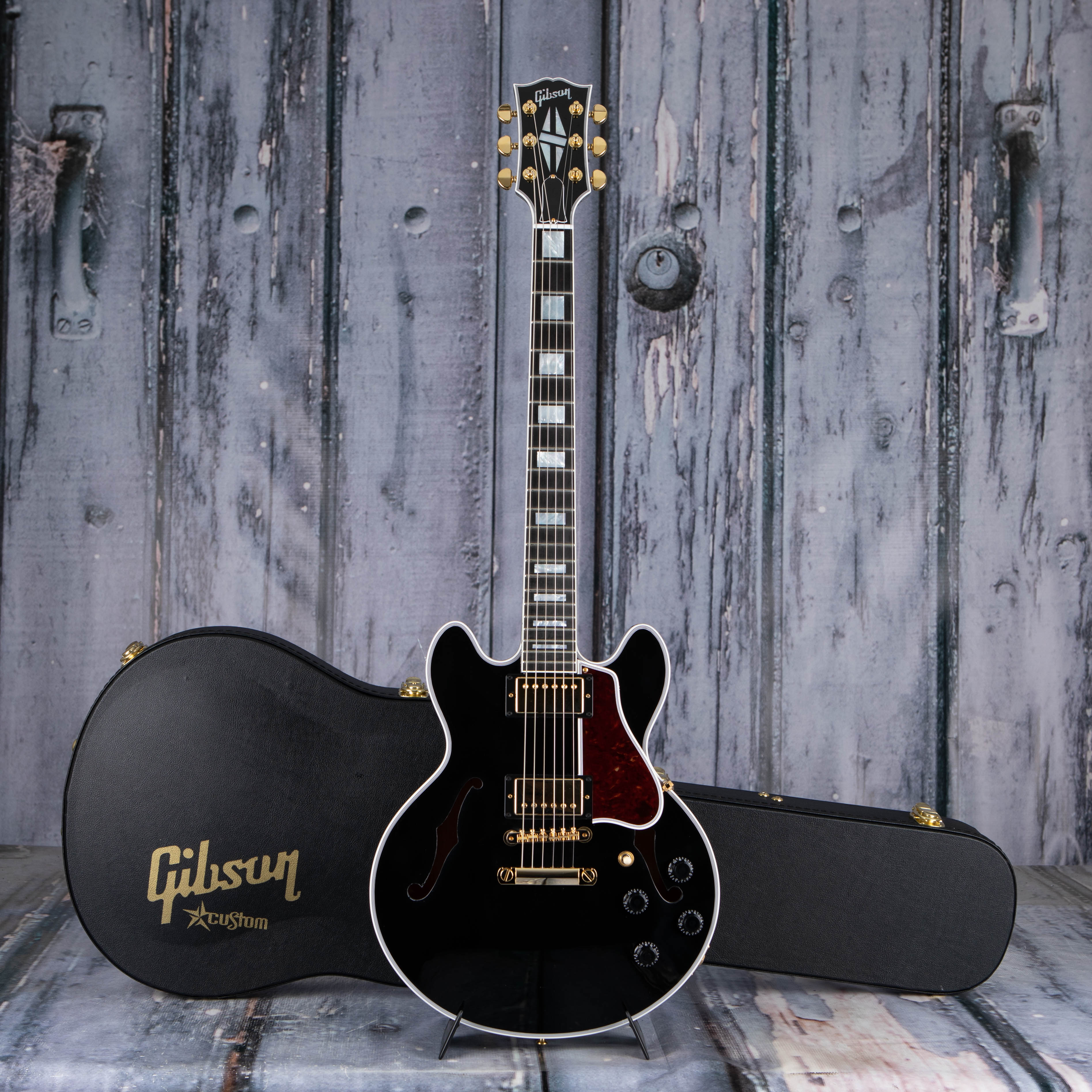 Gibson Custom Shop CS-356 Semi-Hollowbody, Ebony | For Sale 