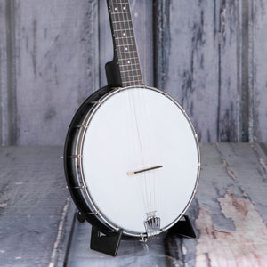 Gold Tone AC-Traveler Acoustic Composite Banjo, Satin Black, angle