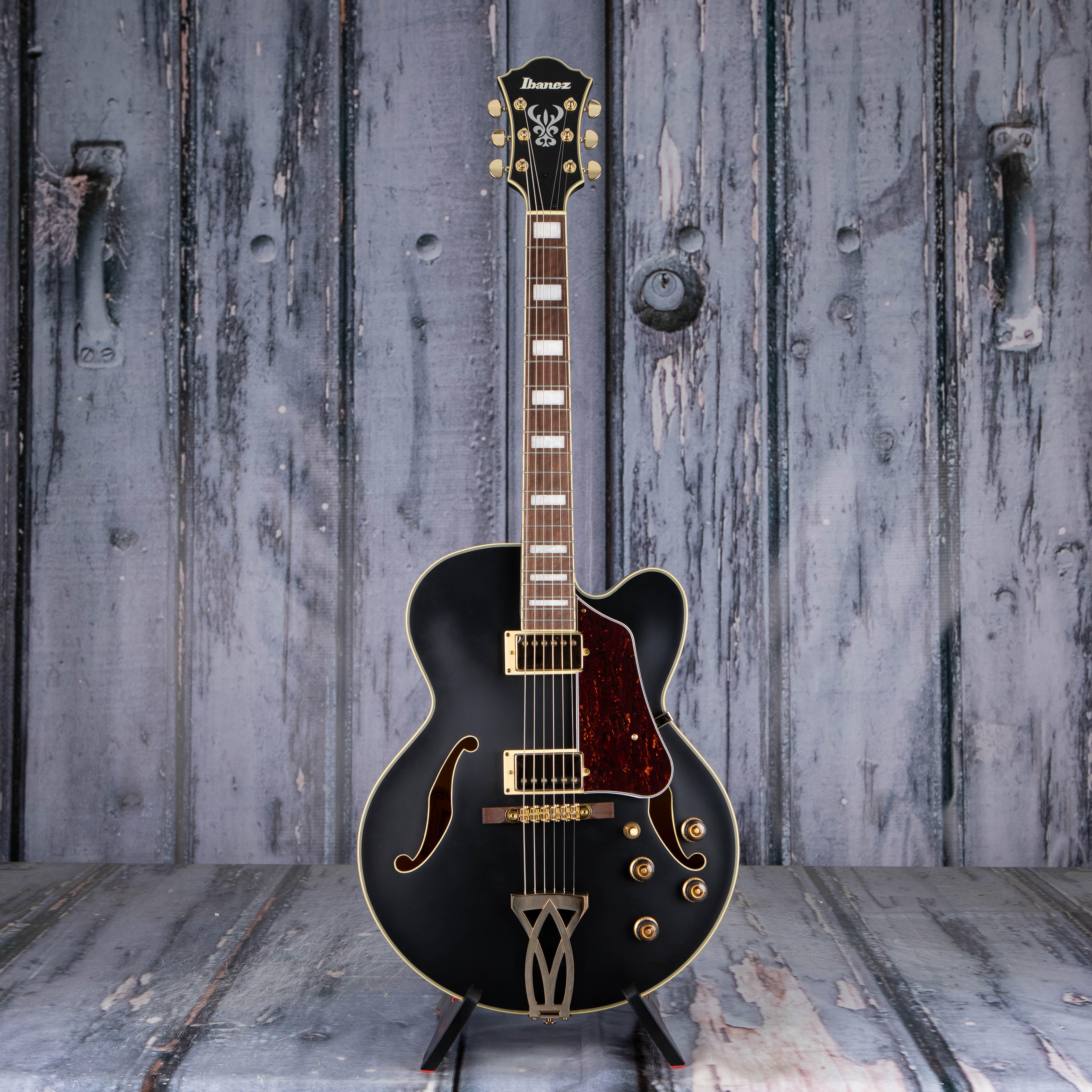 Ibanez Artcore AF75G-02 Hollowbody, Black Flat