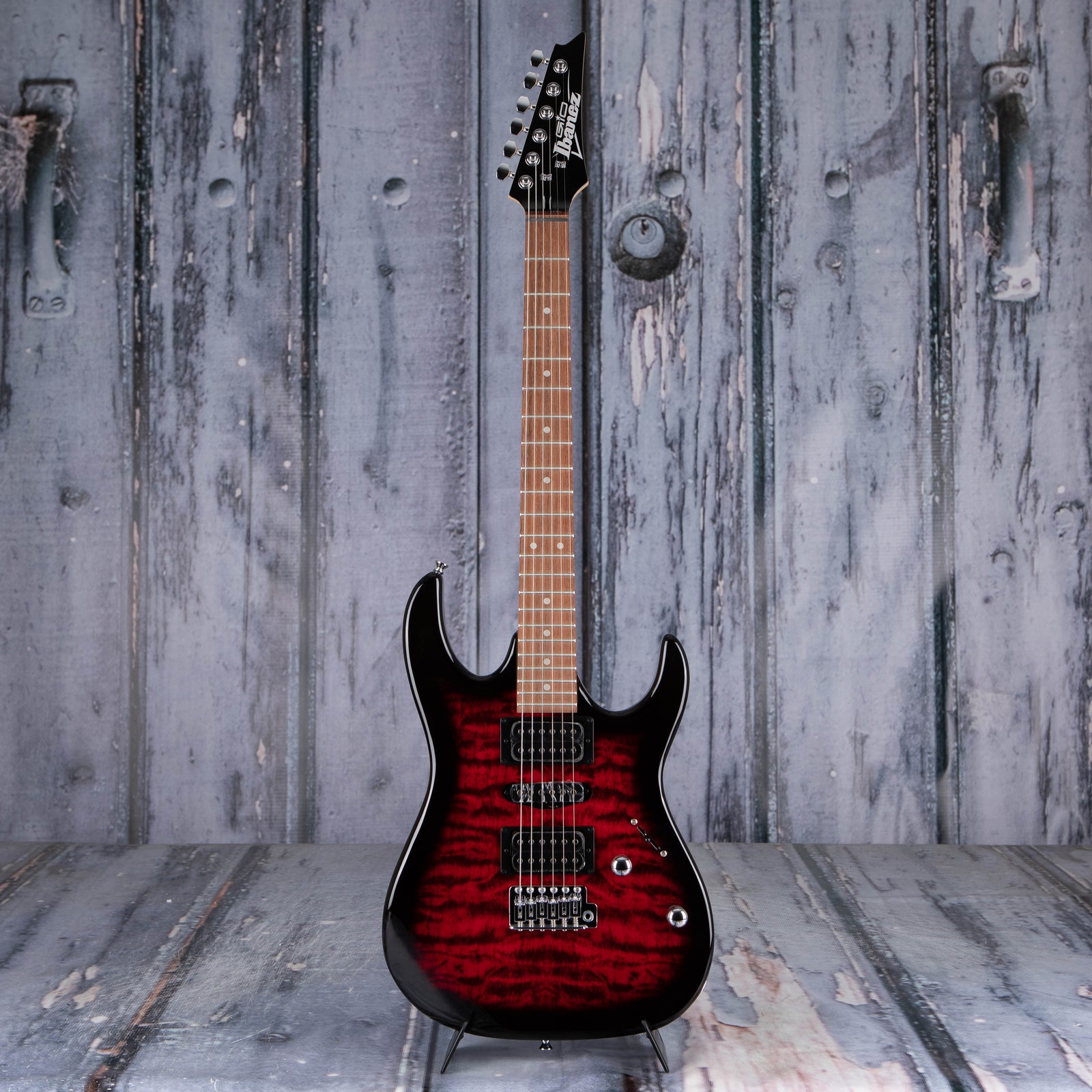 Ibanez Gio GRX70QA, Transparent Red Burst | For Sale | Replay 
