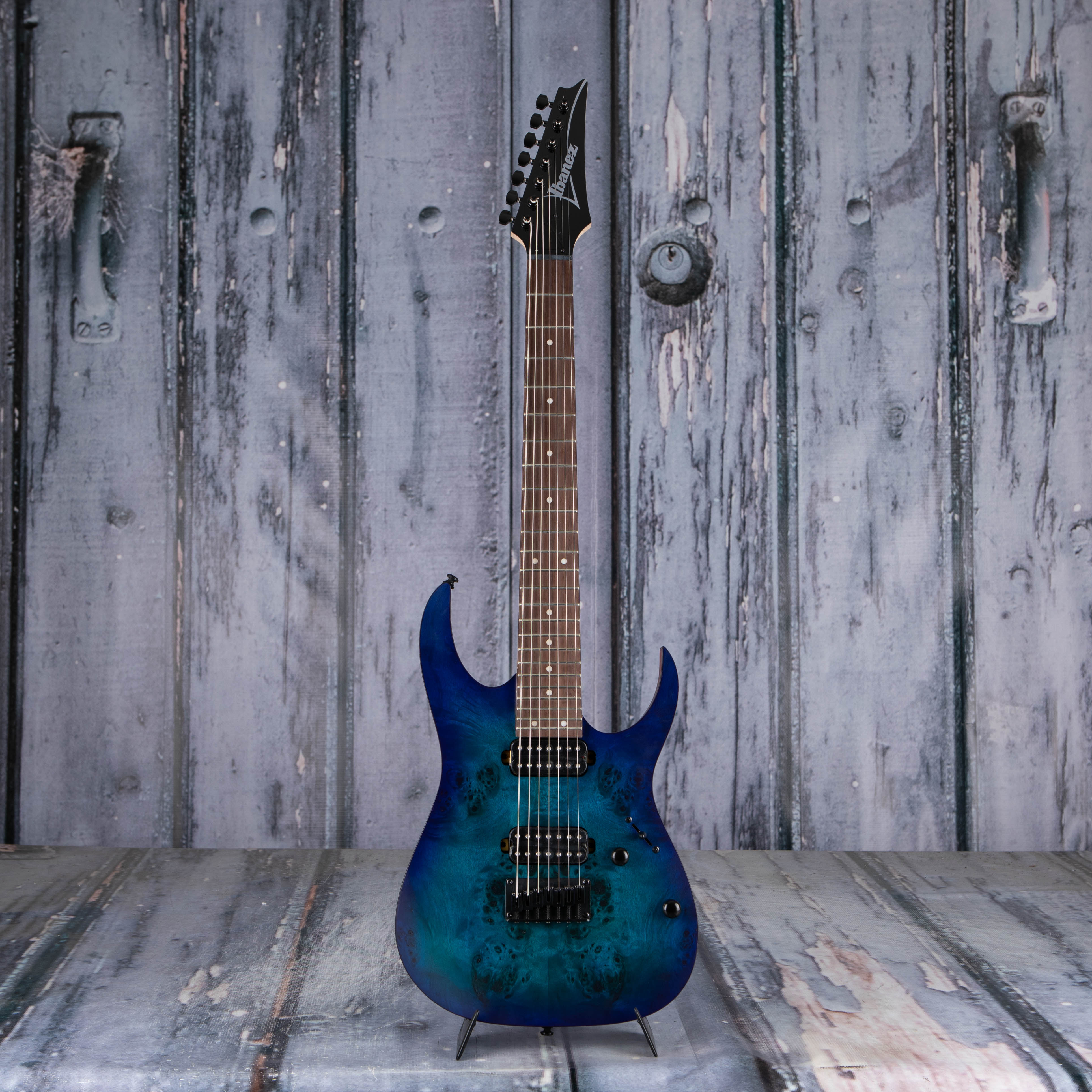 Ibanez RG7421PB 7-String, Saphhire Blue Flat | For Sale | Replay 