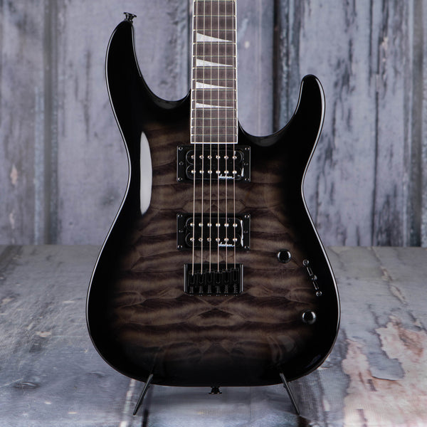 Jackson JS Series Dinky Arch Top JS32Q DKA HT, Transparent Black Burst