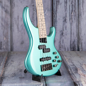 MTD Lynn Keller Signature 432-24 Electric Bass Guitar, Metallic Sea Foam Green, angle