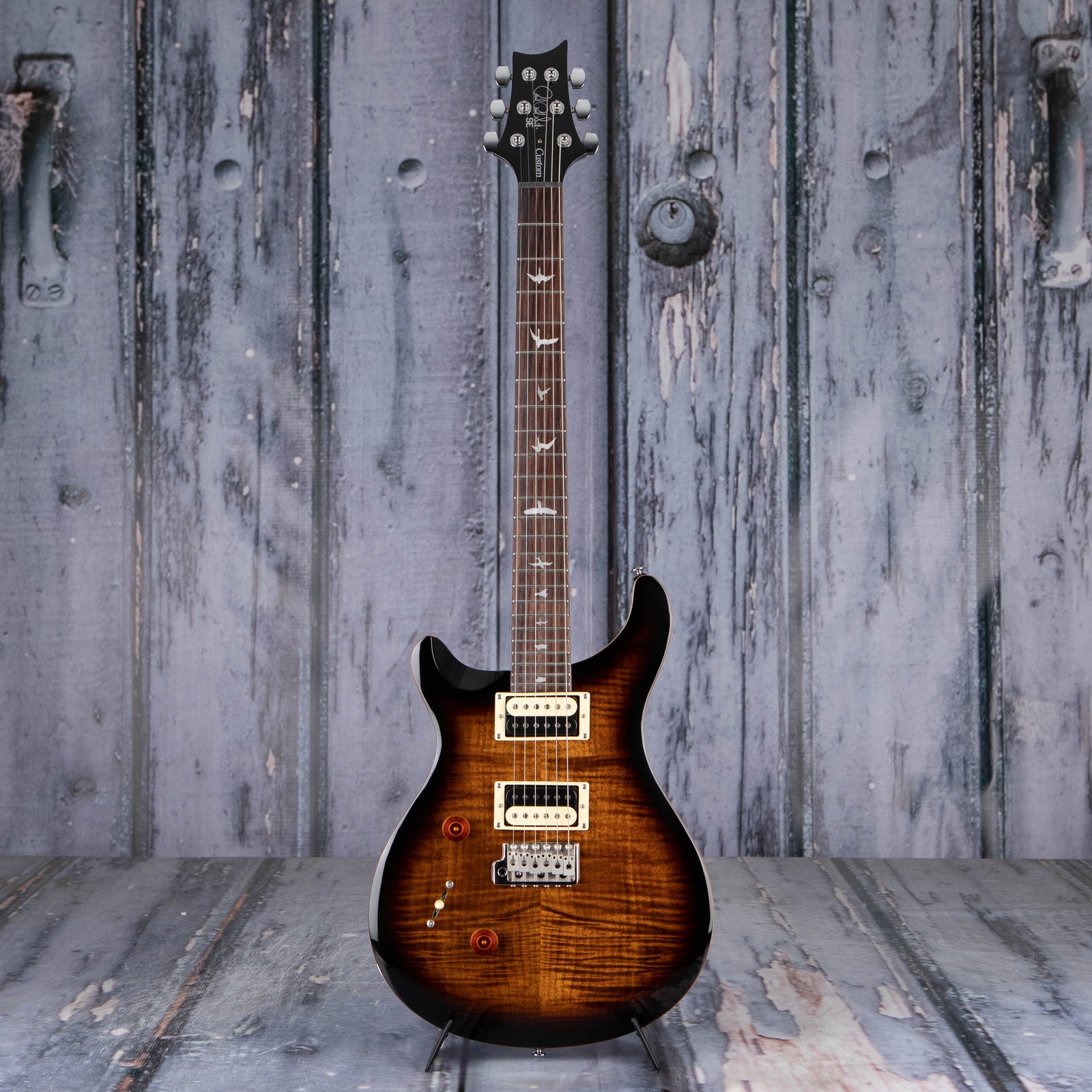 Paul Reed Smith SE Custom 24 Left-Handed, Black Gold Sunburst