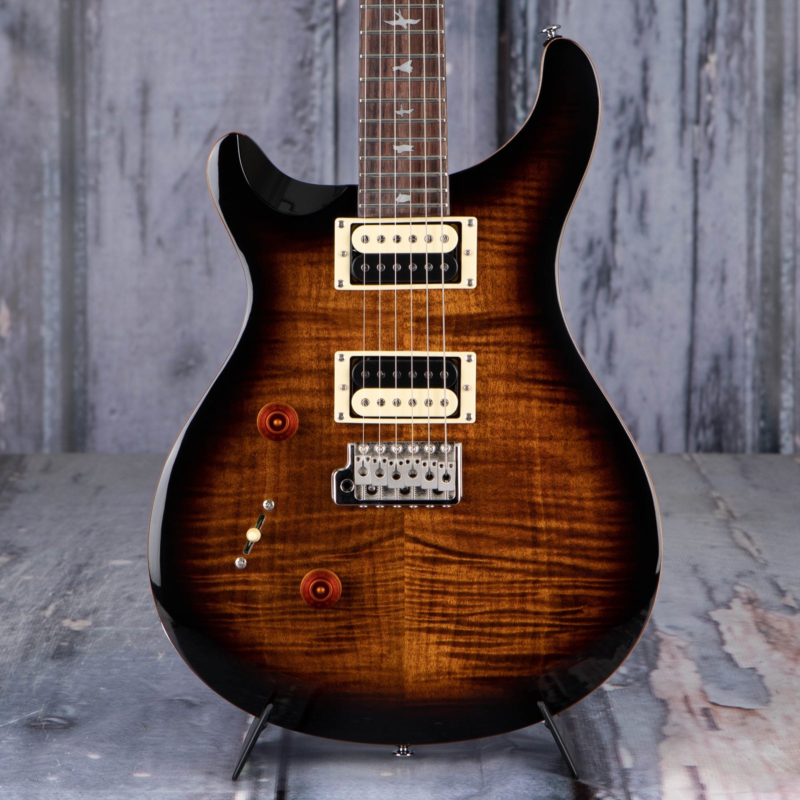 Paul Reed Smith SE Custom 24 Left-Handed, Black Gold Sunburst