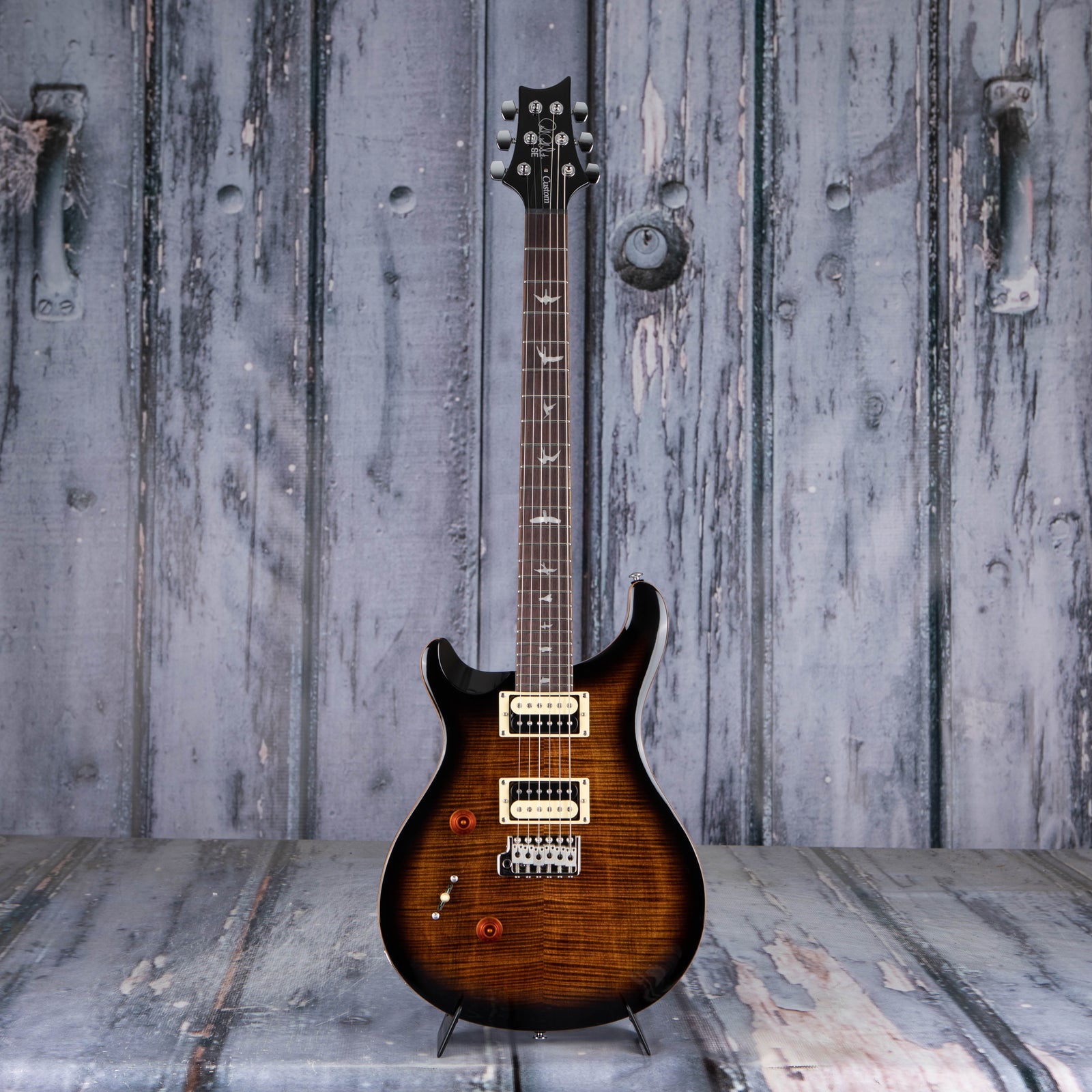 Paul Reed Smith SE Custom 24 Left-Handed, Black Gold Sunburst