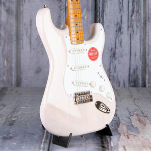 Squier Classic Vibe '50s Stratocaster Electric Guitar, White Blonde, angle