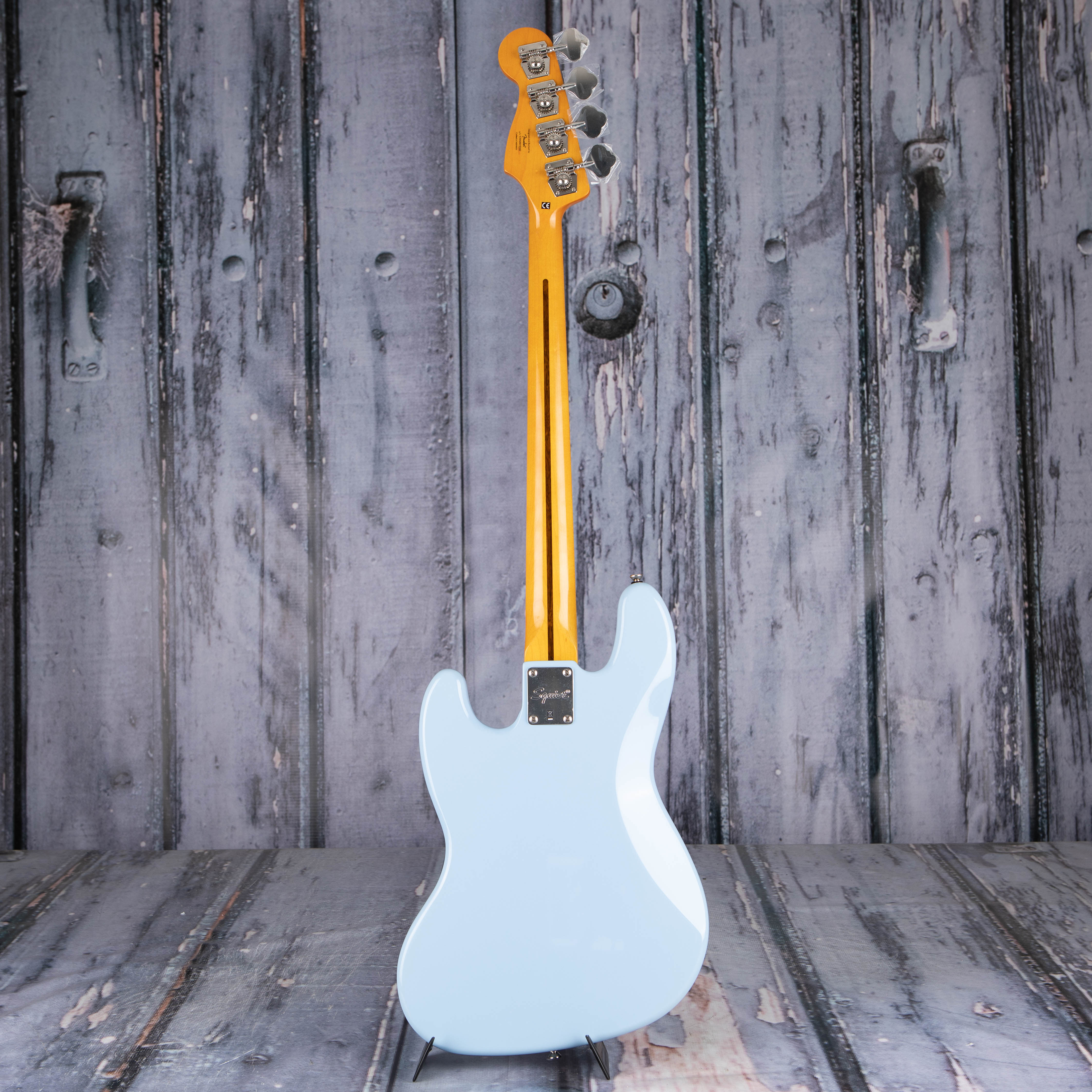 Squier Classic Vibe '60s Jazz Bass Guitar, Daphne Blue, back