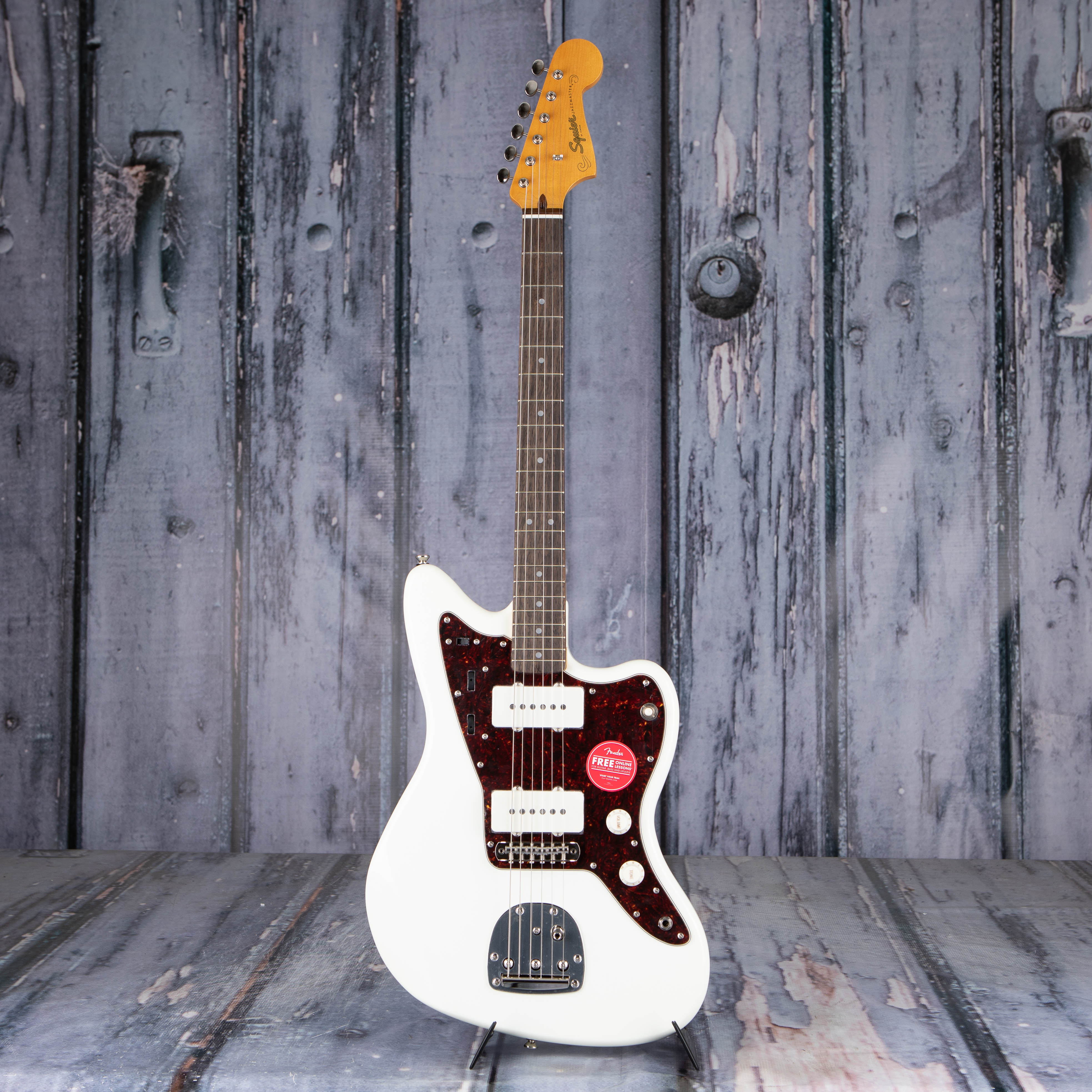 Squier Classic Vibe '60s Jazzmaster Electric Guitar, Olympic White, front