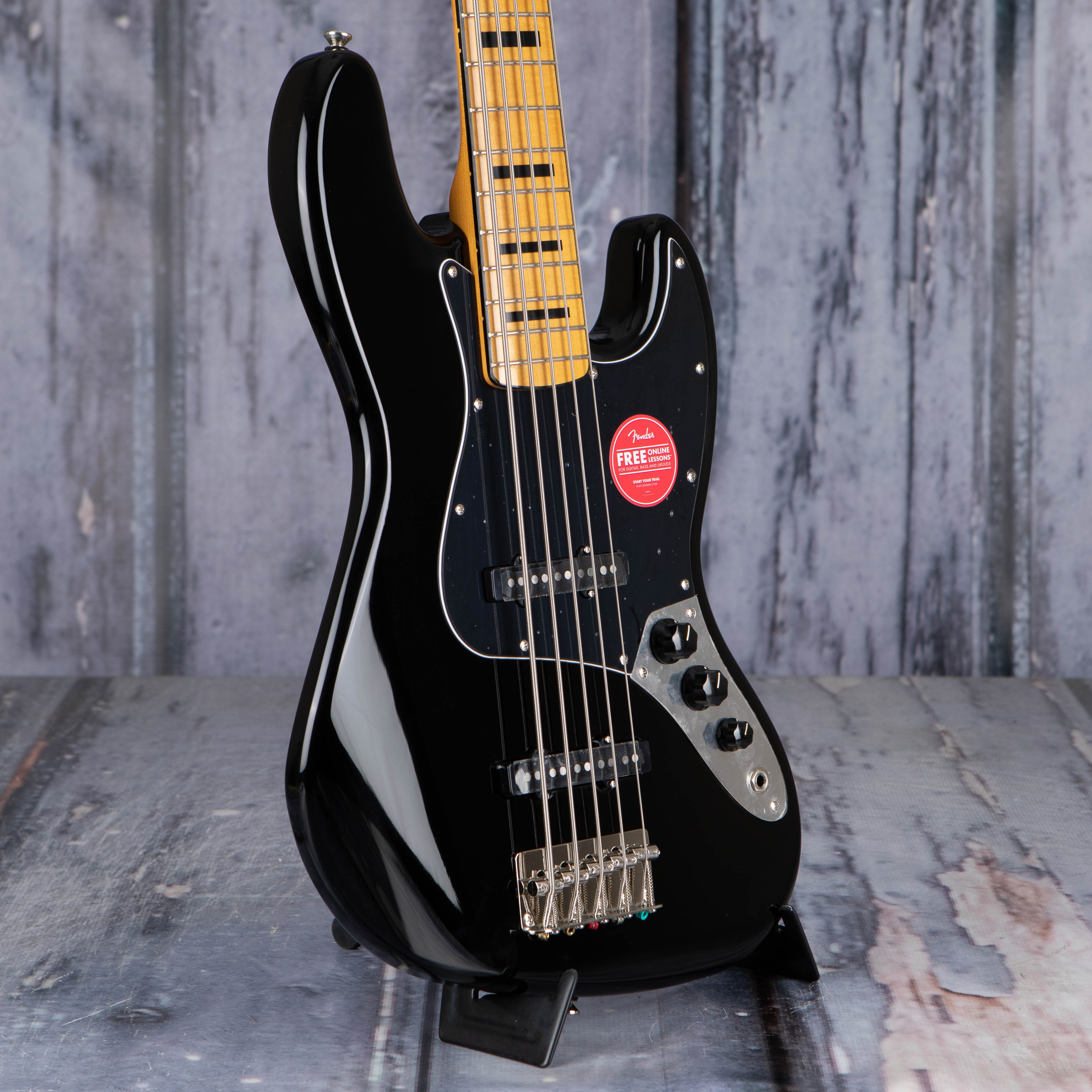 Squier Classic Vibe '70s Jazz Bass V 5-String, Black | For Sale 