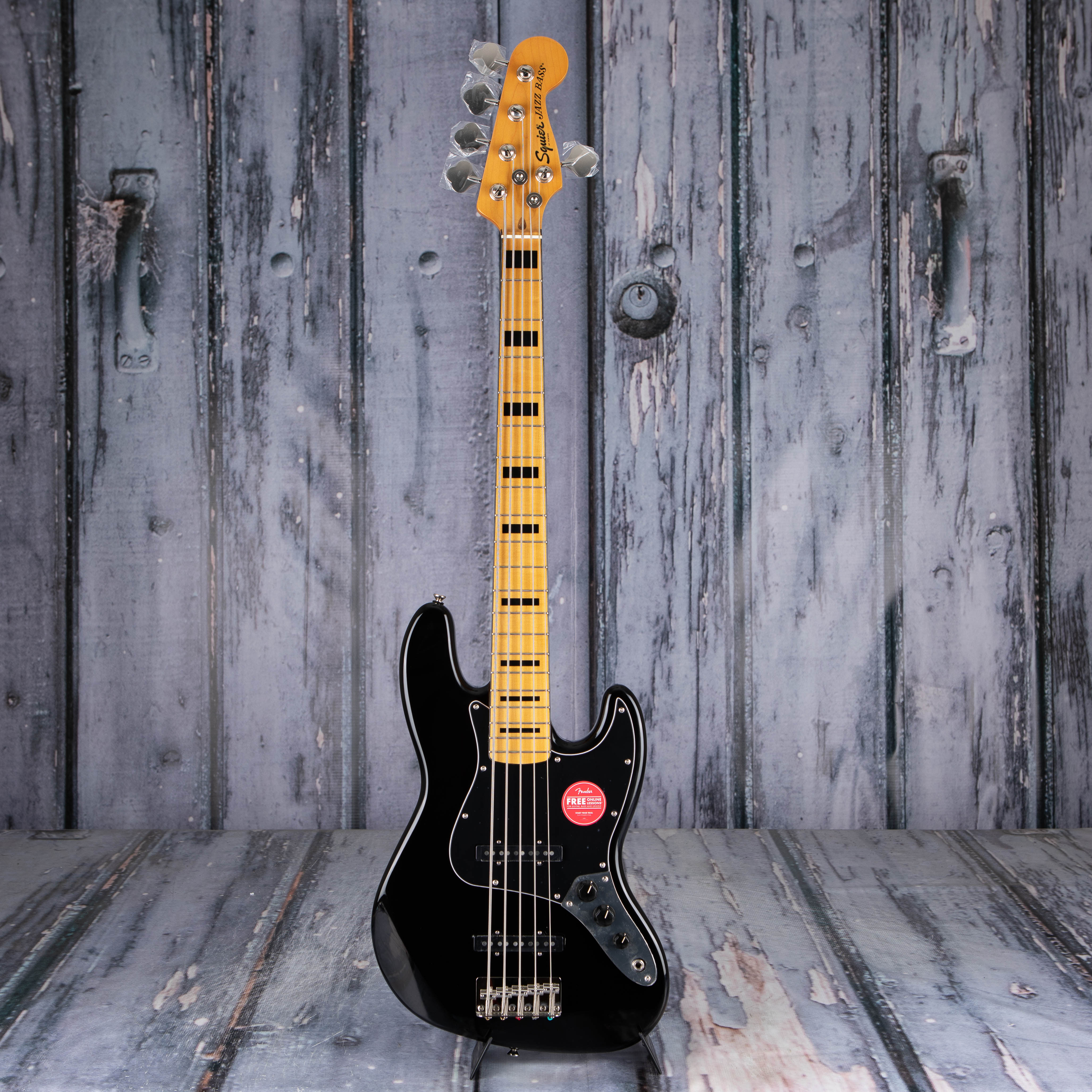 Squier Classic Vibe '70s Jazz Bass V 5-String, Black | For Sale 