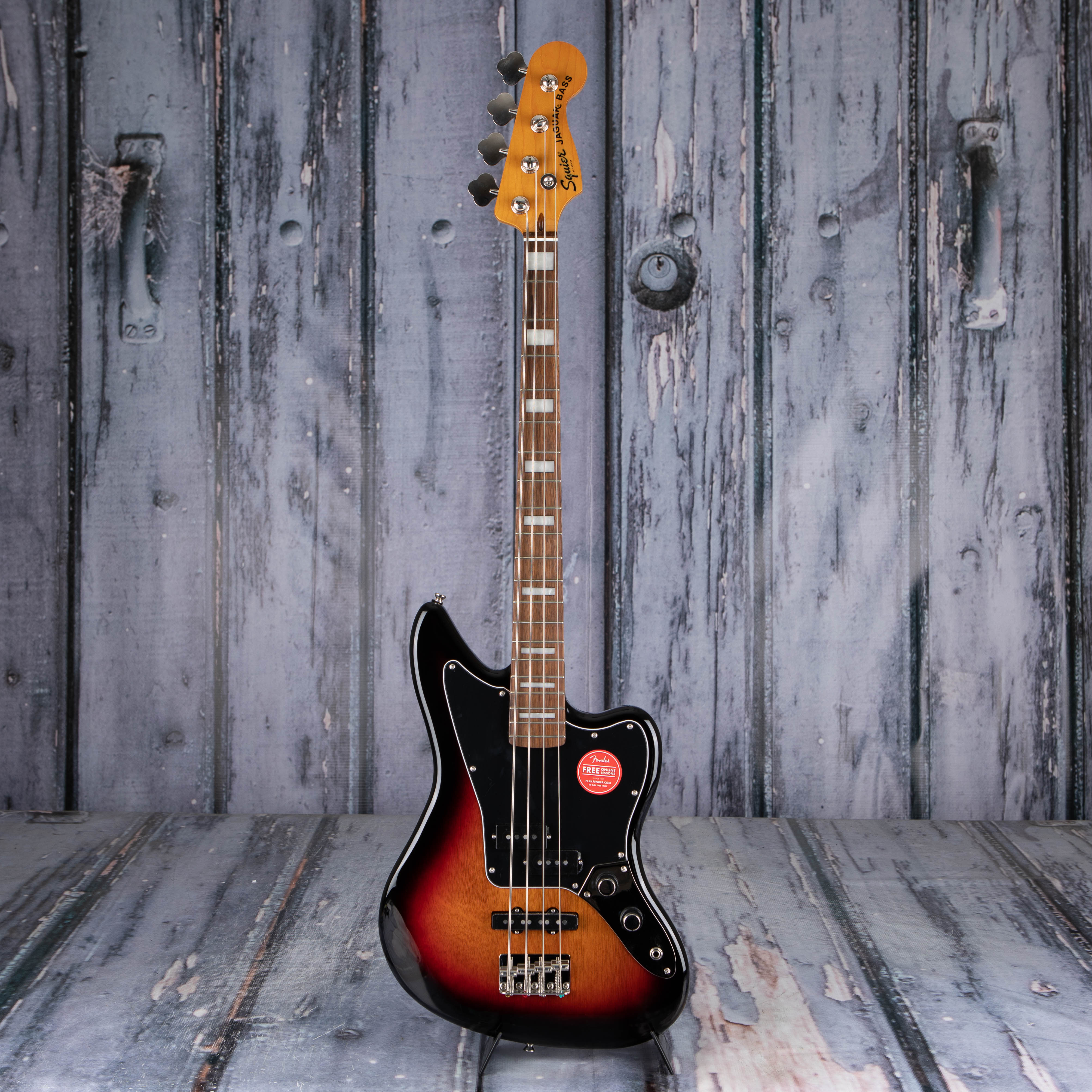 Squier Classic Vibe Jaguar Bass, 3-Color Sunburst | For Sale 